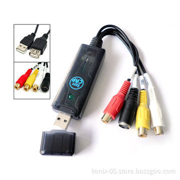 USB 2.0 Video Capture Card with Audio, Microsoft Windows 2,000, XP ,Chipset ELM2, 860